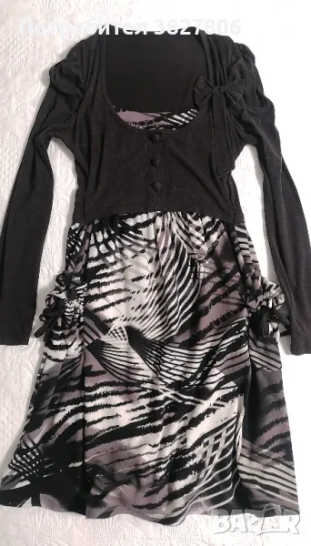 Ежедневна есенна рокля, снимка 1