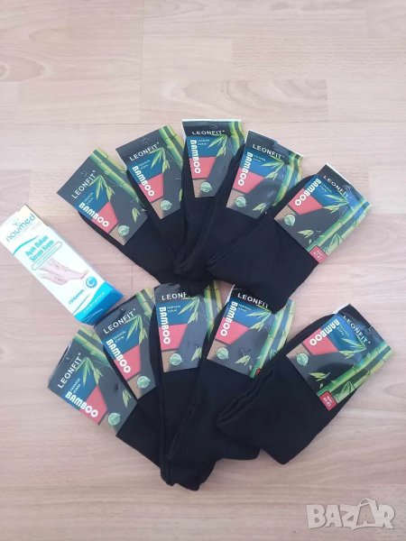 Промо комплект 10 чифта бамбукови чорапи + серум за крака, снимка 1