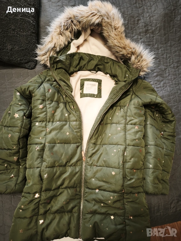 Зимно топло яке размер 134-140, снимка 1
