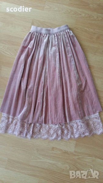 Пола с дантела - XS/ S, снимка 1