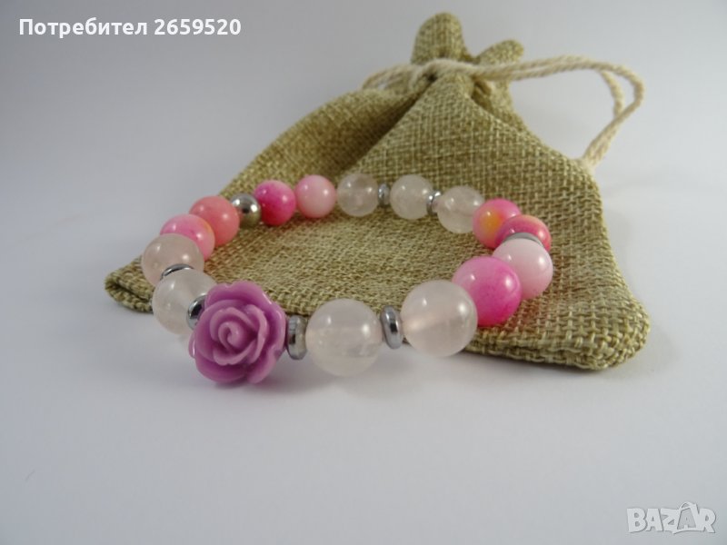 Дамска гривна от естествени камъни, снимка 1