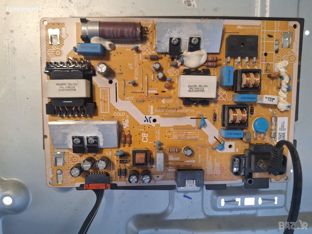 POWER BOARD,BN44-00947G, L43E7_RDY, PB for SAMSUNG  UE43RU7092U 43inc DISPLAY CY-NN043HGHV1V, снимка 1