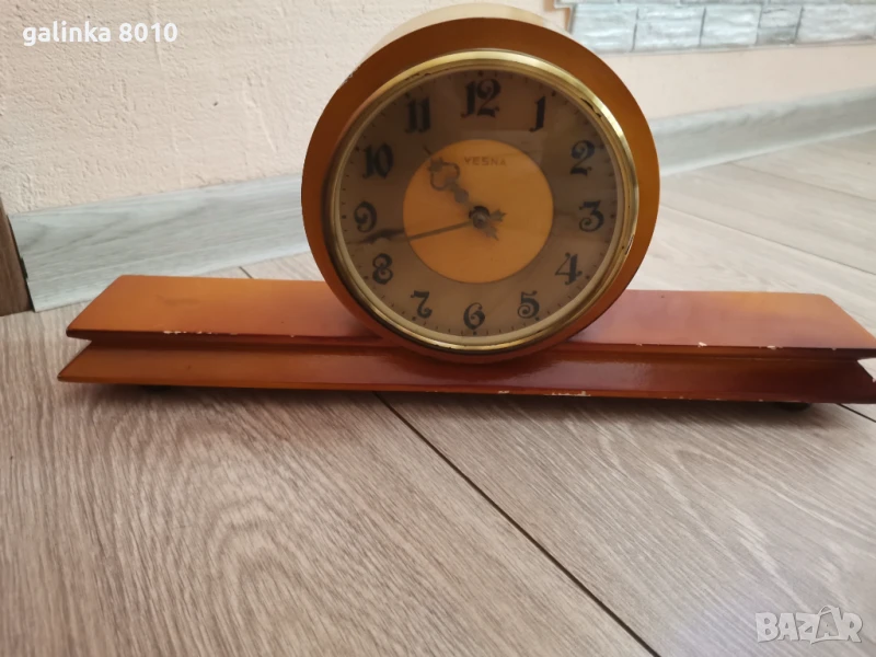 Стар каминен часовник, снимка 1