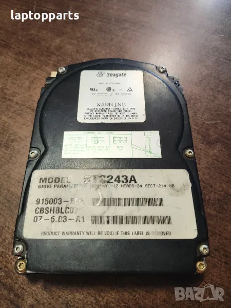 Seagate ST3243A 214Mb IDE 3.5 HDD, снимка 1