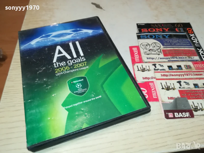 ALL THE GOALS 2006-2007 DVD 0907251701, снимка 1