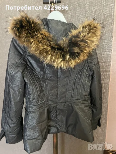 Яке с подвижна гарнитура от лисица, снимка 1