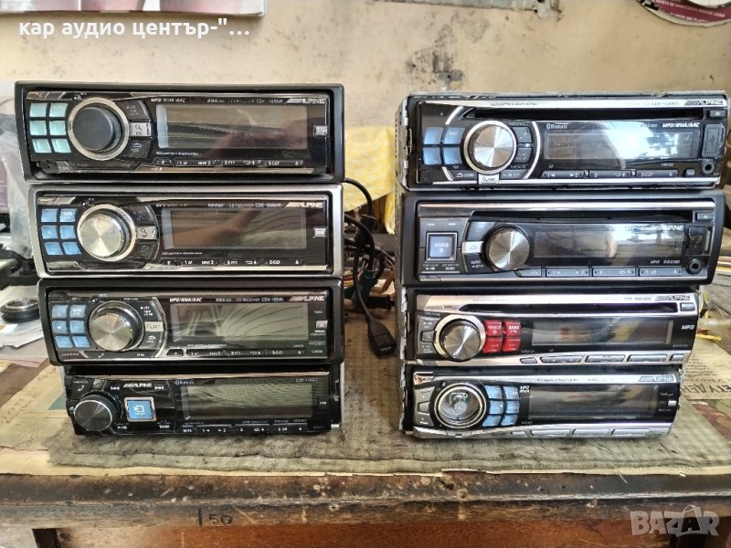 Alpine-CD/mp3/USB -автомобилни плеъри , снимка 1