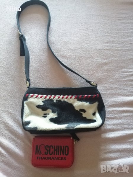 Стилна малка дамска чантичка и портмоне , снимка 1