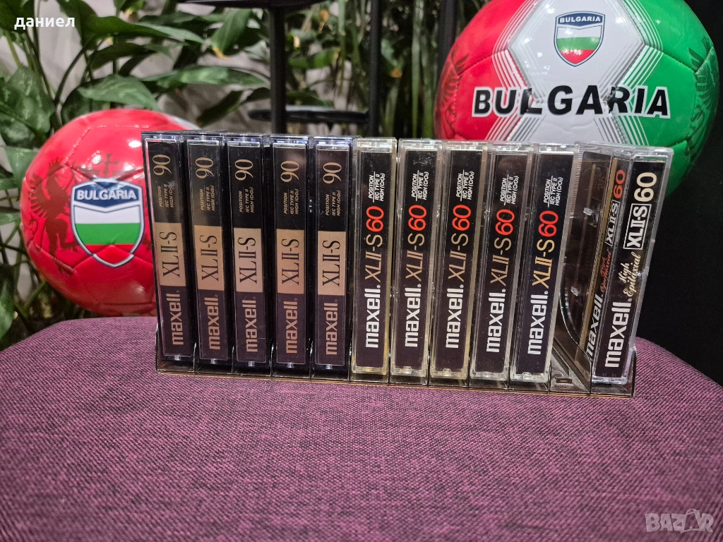 Качествени аудио касети MAXELL XLII-S60/90 - TYPE II - хромна лента - Made in Japan + подарък, снимка 1