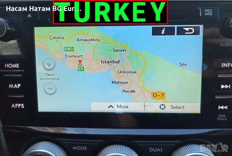 🚗 2023 СД карта SUBARU ъпдейт навигaция GEN2 Субару Outback/FORESTER SD card обновление map update, снимка 1