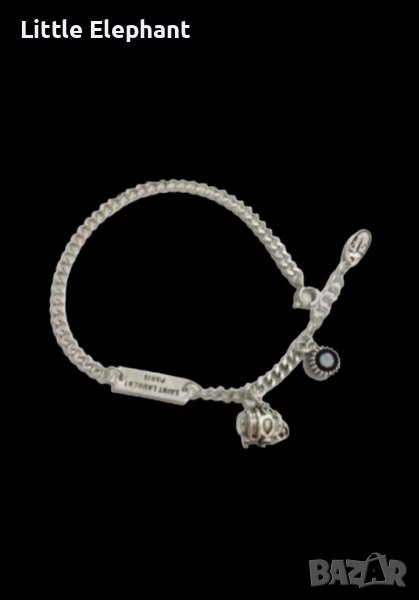 Сребърна гривна с елементи,колекция"Luck"бранд/нови, снимка 1