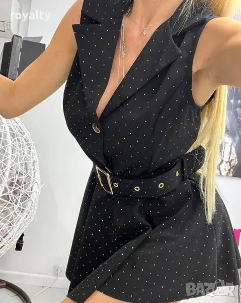 Дамски гащеризон с камъни, снимка 1