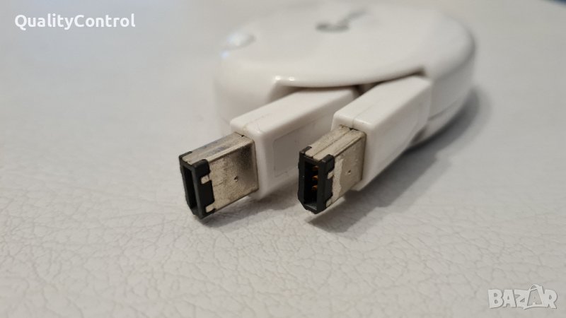 1.5м. Apple Firewire кабел 6 Pin - 6 Pin, снимка 1