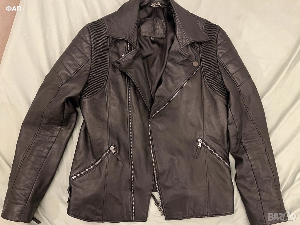 Muciano Biker XL / XS рокерско яке, снимка 1