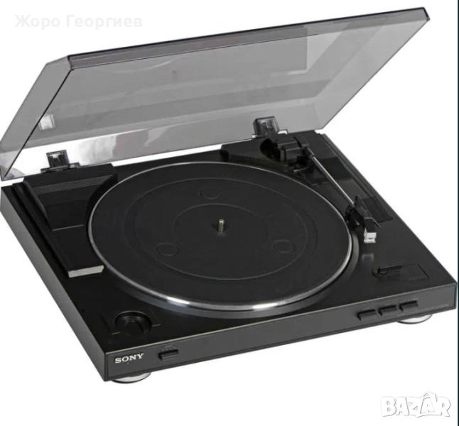 Автоматичен грамофон SONY + 7 плочи, снимка 1