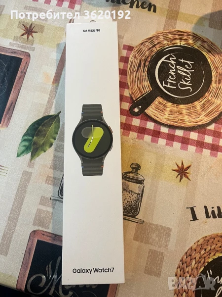 Продавам НОВ часовник Samsung Watch 7, снимка 1