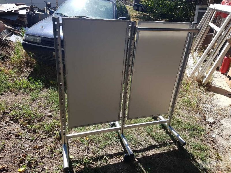 Алуминиев подвижен параван, снимка 1