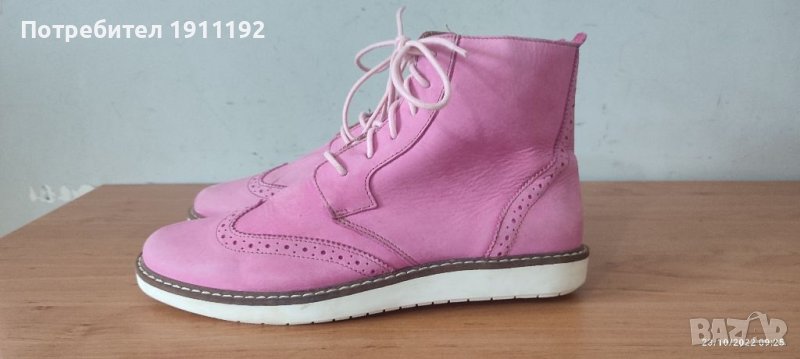 Дамски розови боти. 41, снимка 1