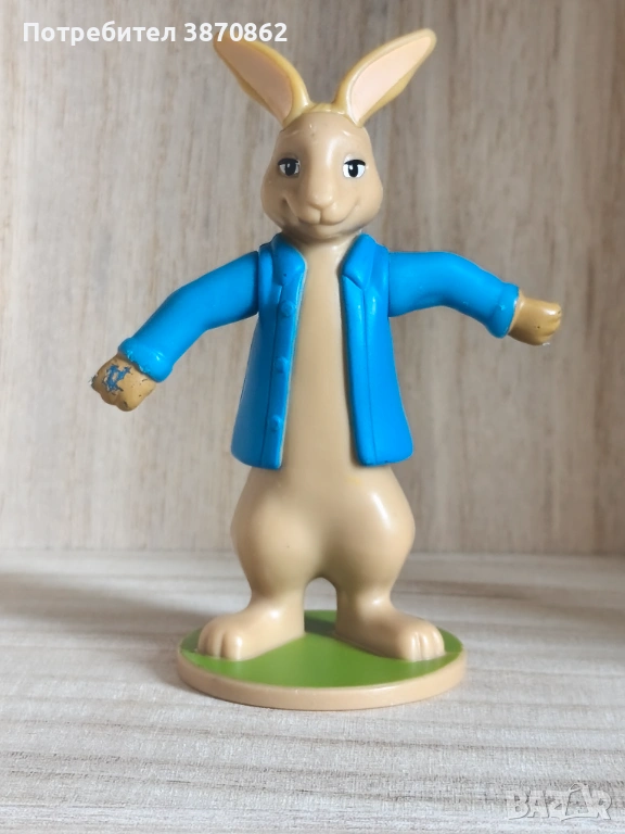 (Колекционерска фигурка на Зайчето Питър) McDonald’s Peter Rabbit 2017, снимка 1