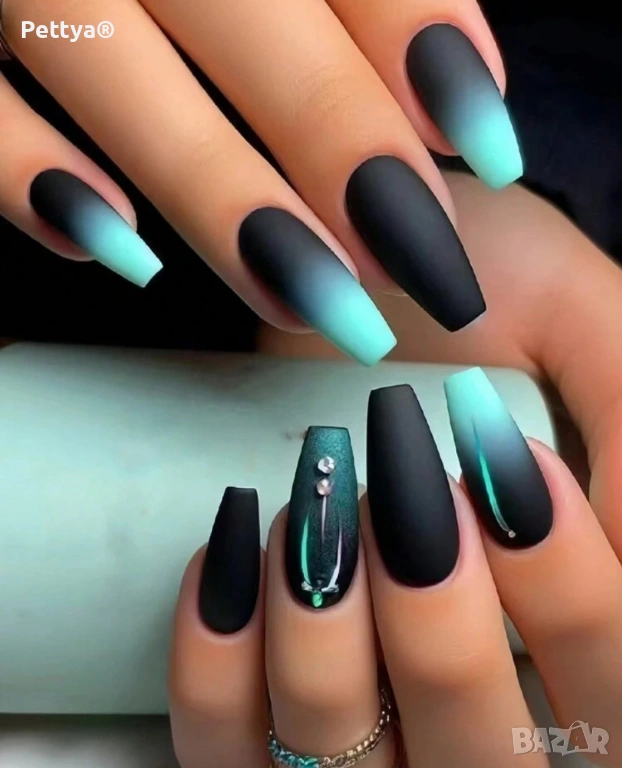 Изкуствени нокти 24бр. №31, снимка 1