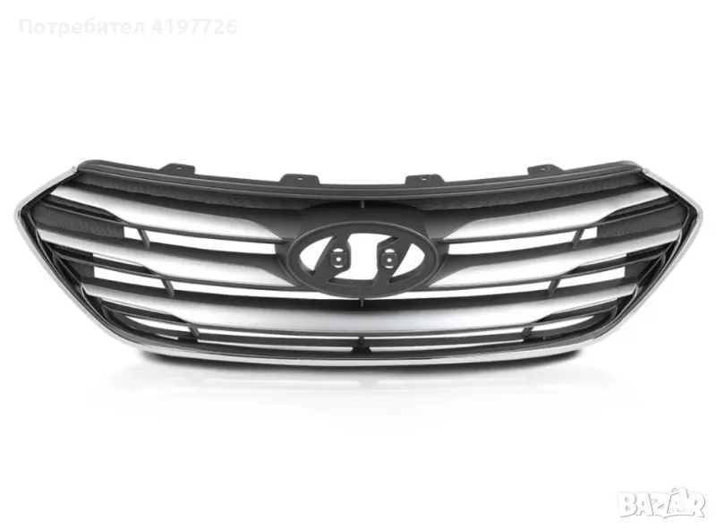 Продавам НОВА предна радиаторна решетка за Hyundai Santa Fe Sport (2017-2018), снимка 1