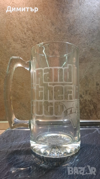 Чаша/ Халба GTA 5 GRAND THEFT AUTO V от играта за PS4 PS5, снимка 1