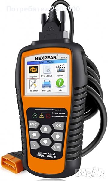 Продавам скенер за автодиагностика NEXPEAK- NX501, снимка 1