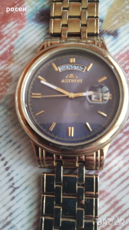 кварцов часовник astron, снимка 1