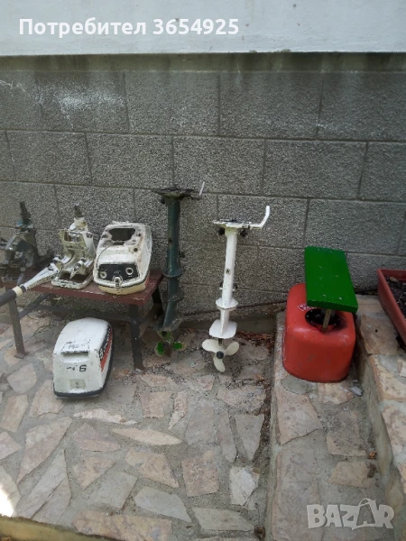 Двигател  извънбодов на части 2бр., снимка 1