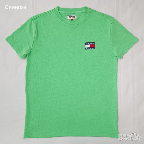 Tommy Jeans Badge Logo T-Shirt оригинална тениска S памучна фланелка, снимка 1