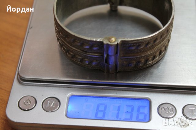 Възрожденска сребърна гривна , снимка 5 - Антикварни и старинни предмети - 34988655