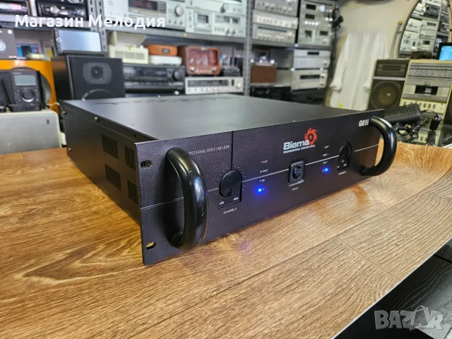 Крайно стъпало Biema G61i Две по 900 вата. Брутална мощност и доказана надеждност, снимка 6 - Ресийвъри, усилватели, смесителни пултове - 55846823