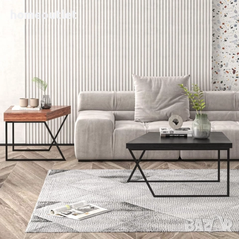 Декоративни маси с интересен дизайн (к-кт от 2 бр.) 10FJGSCT03BK, снимка 8 - Маси - 42086348