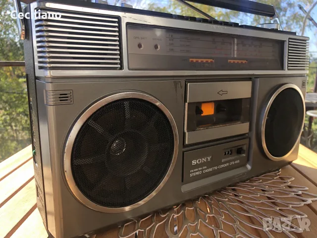 Sony CFS-65S – Радиокасетофон, снимка 2 - Радиокасетофони, транзистори - 56511994