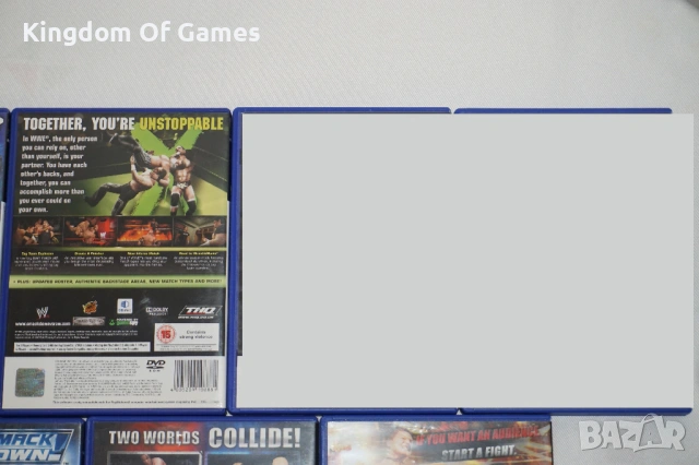 Игри за PS2 SmackDown Vs Raw 2009 2008 2007/Just Bring It/Shut Your Mouth/TNA iMPACT!, снимка 8 - Игри за PlayStation - 54078381