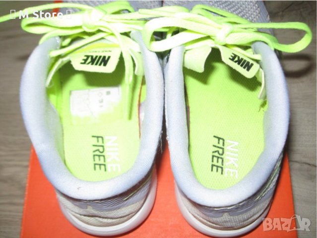 Nike Free 5.0 Running дамски маратонки 37,5 номер, снимка 4 - Маратонки - 37891226