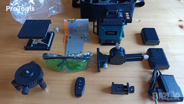 ПРОМО! Нов 2023г. 16 линии Лазерен Нивелир LCD дисплей Bluetooth до 30 метра, снимка 7 - Куфари с инструменти - 39728414