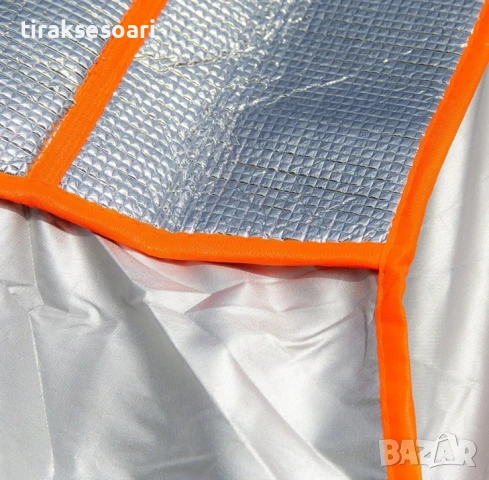 Покривало против градушка за джип L 470 см – Водоустойчиво, с алуминиево покритие, снимка 7 - Аксесоари и консумативи - 50812312