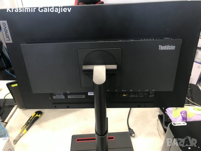 Lenovo ThinkVision P24h-2L Монитор, снимка 1 - Монитори - 39416815