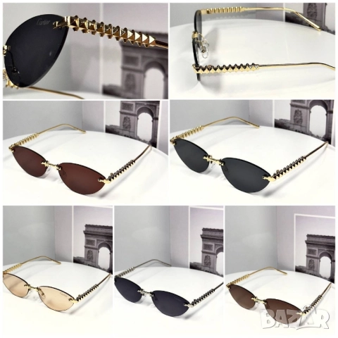 очила с калъф, кутия и ув защита cartier dita bottega veneta , снимка 18 - Слънчеви и диоптрични очила - 51445975