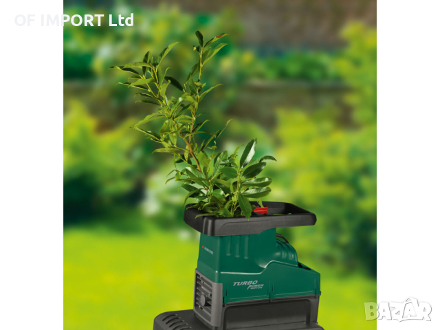 Градински Шредер Дробилка за Клони PARKSIDE 2800W, снимка 5 - Градинска техника - 44820183