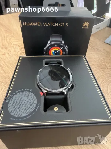 Смарт часовник HUAWEI WATCH GT 5 BLACK, снимка 8 - Смарт часовници - 55947424