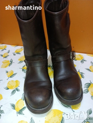 Каубойски кожени ботуши N 38, снимка 3 - Дамски боти - 53356813