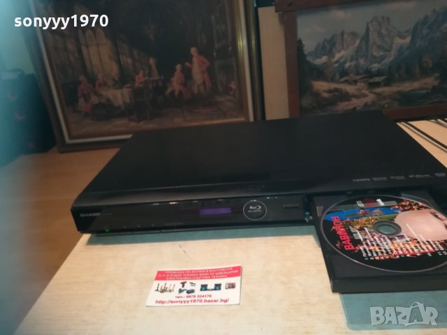 sharp blu-ray lan hdmi 1703211051, снимка 5 - Плейъри, домашно кино, прожектори - 32192666
