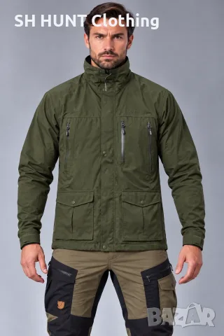 Bergans of NORWAY LANGASEN HUNTING SUIT Jacket размер L / XL за лов яке водонепромокаемо - 1589