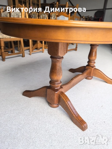 Разтегателна трапезна маса , снимка 2 - Маси - 51714387