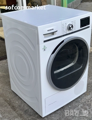 Сушилня Siemens iQ800 с термопомпа WT47Y701 iSensoric Premium, снимка 4 - Сушилни - 52225988