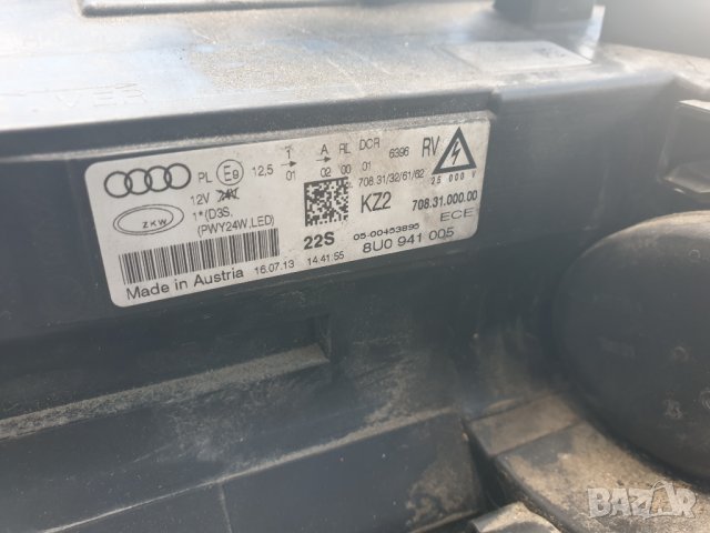 Ляв фар за Audi Q3 2014Г bixenon,led., снимка 4 - Части - 37922051