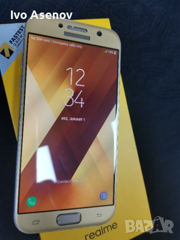 Samsung A5 2017 2 sim gold, снимка 3 - Samsung - 44217739