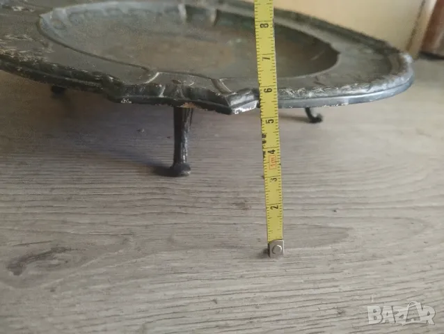 Стара купа арт деко, снимка 6 - Антикварни и старинни предмети - 47438080